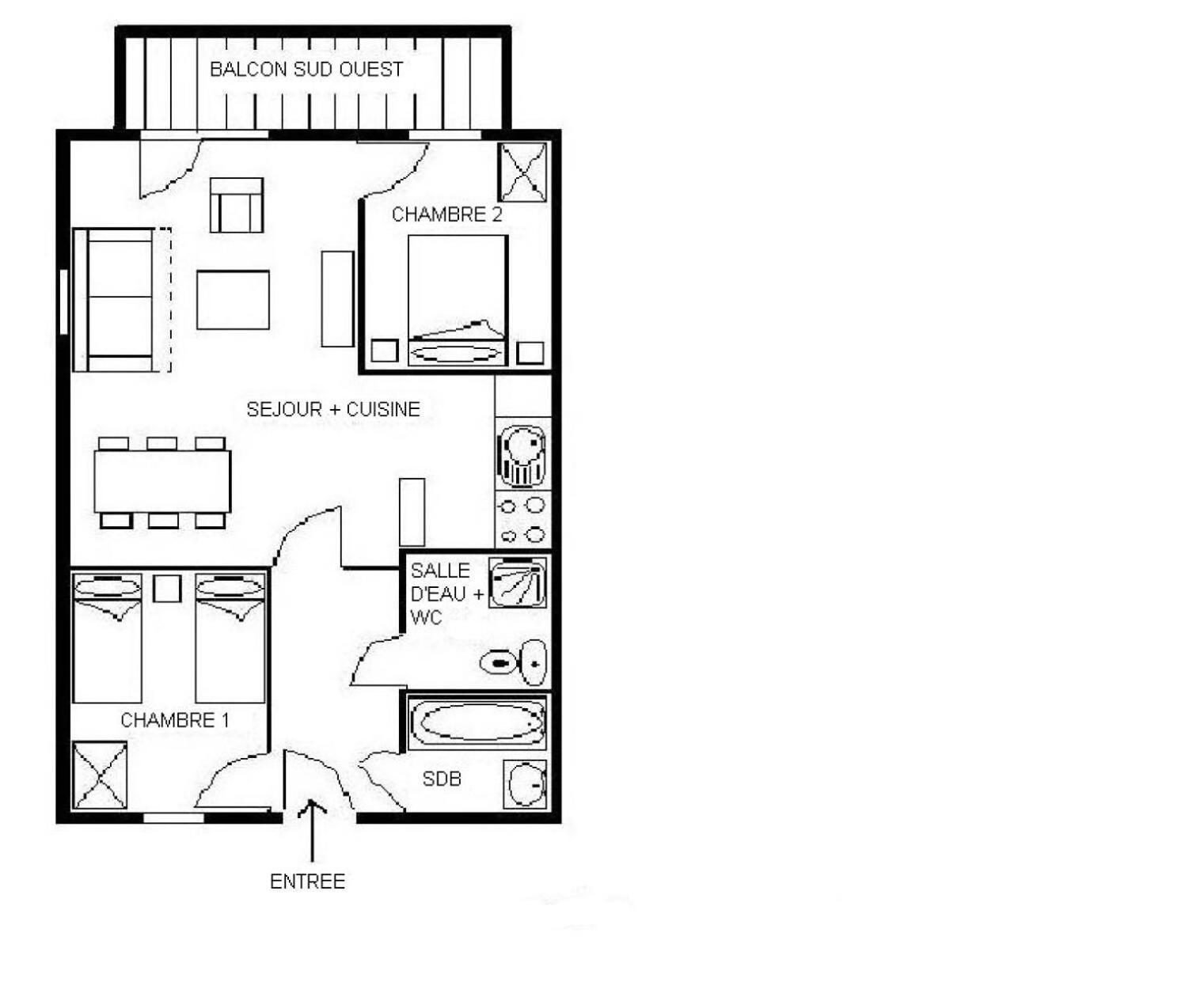 Residence Les Cristaux - Appartement Spacieux - Proche Des Pistes - Balcon - Sauna - Hammam - Wifi Mae-0604 Saint-Martin-de-Belleville Buitenkant foto